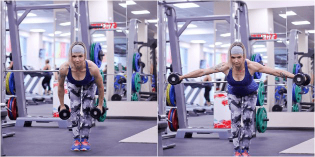 Pull-Up Training: Bent-Over Dumbbell Reverse Fly