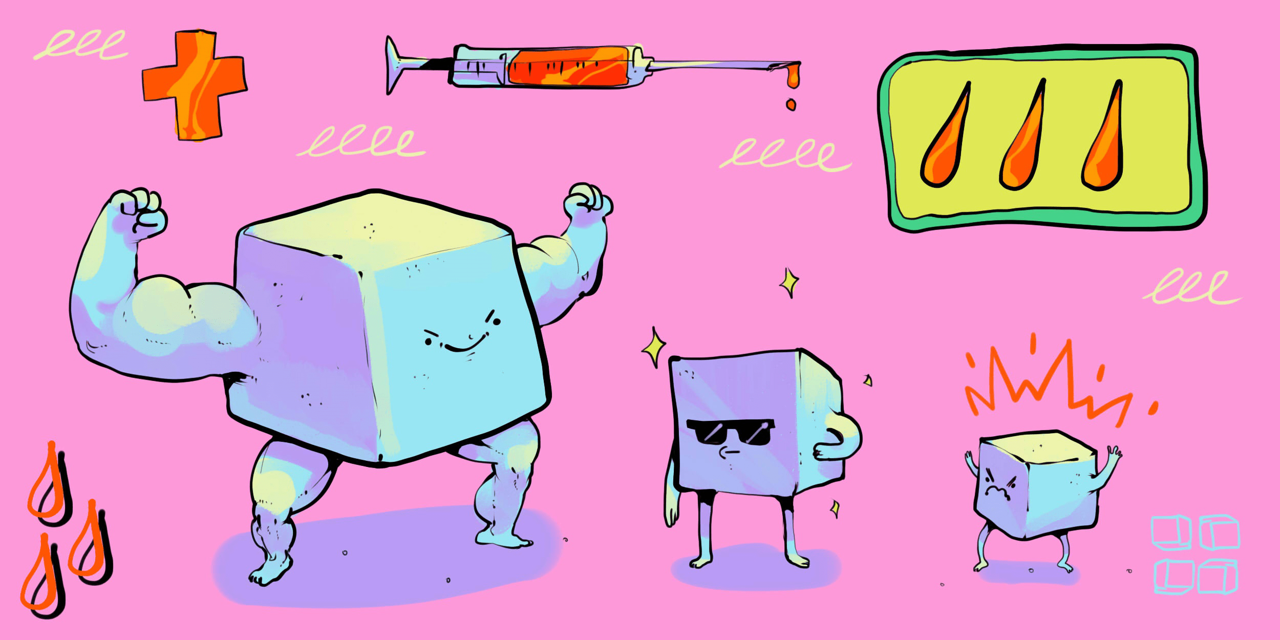 Qon shakarining sog'lom darajasi va uning oshishi yoki pasayishi bilan nima qilish kerak