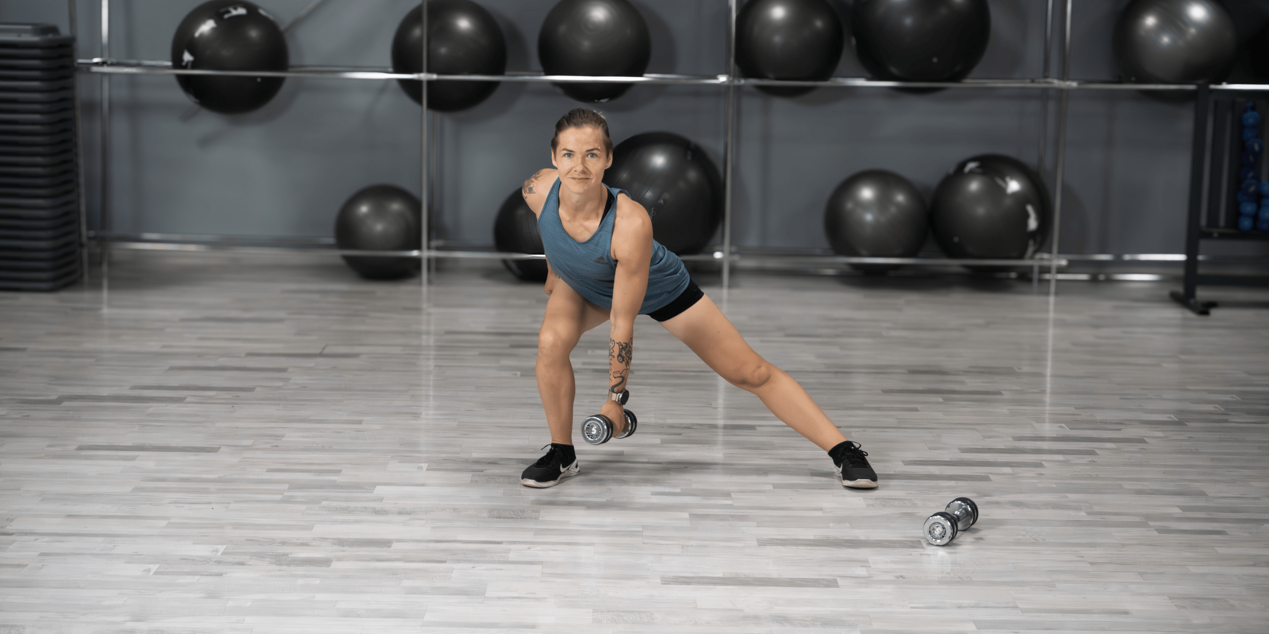 Эффективная тренировка с гантелями для всех основных мышц