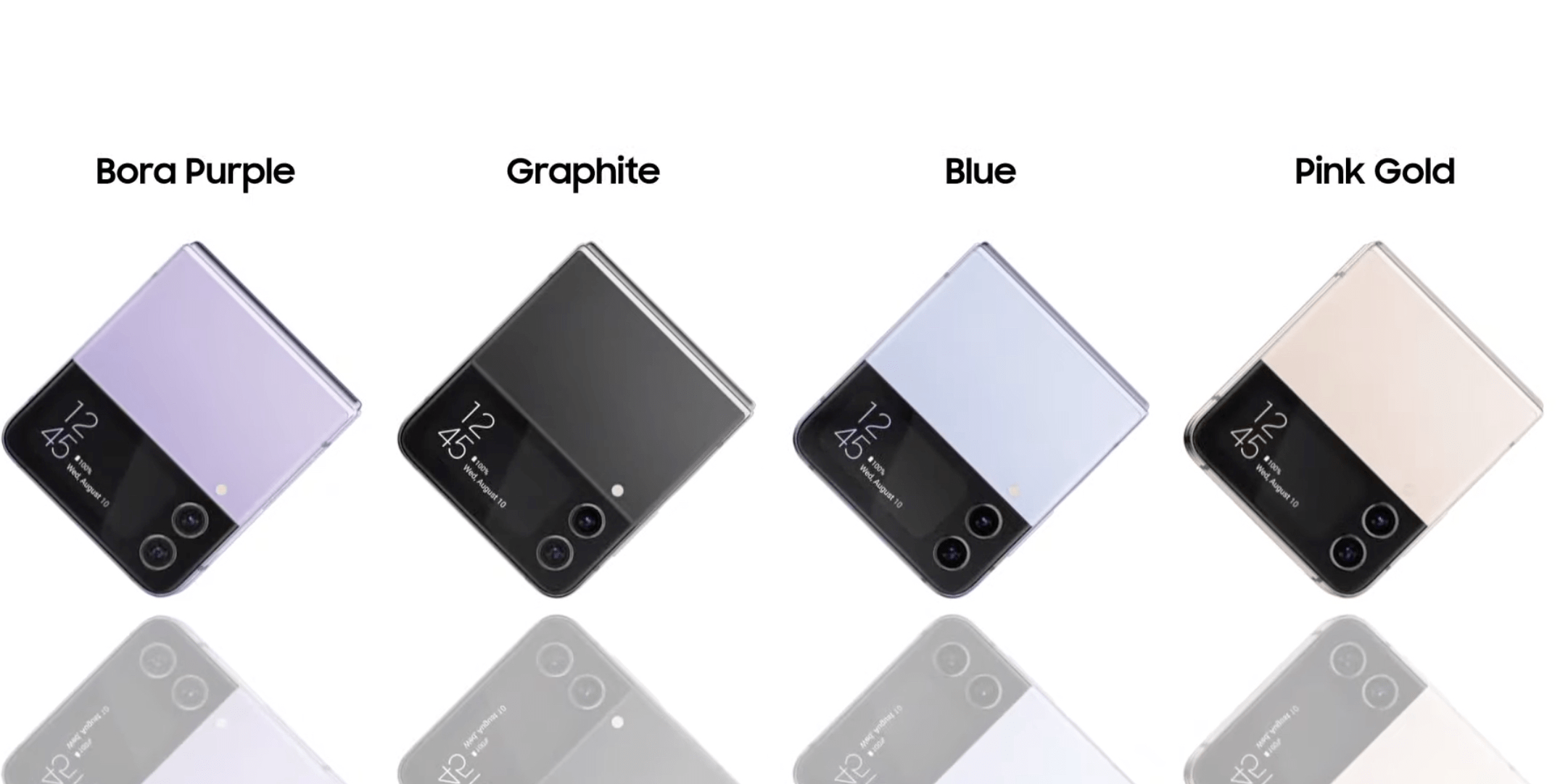 Цвета Galaxy Z Flip4