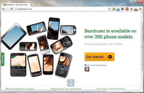 Bambuser orqali jonli video uzatish Bambuser orqali jonli video uzatish