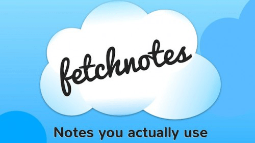 Fetchnotes — удобный онлайн блокнот с бесплатным облачным хранилищем