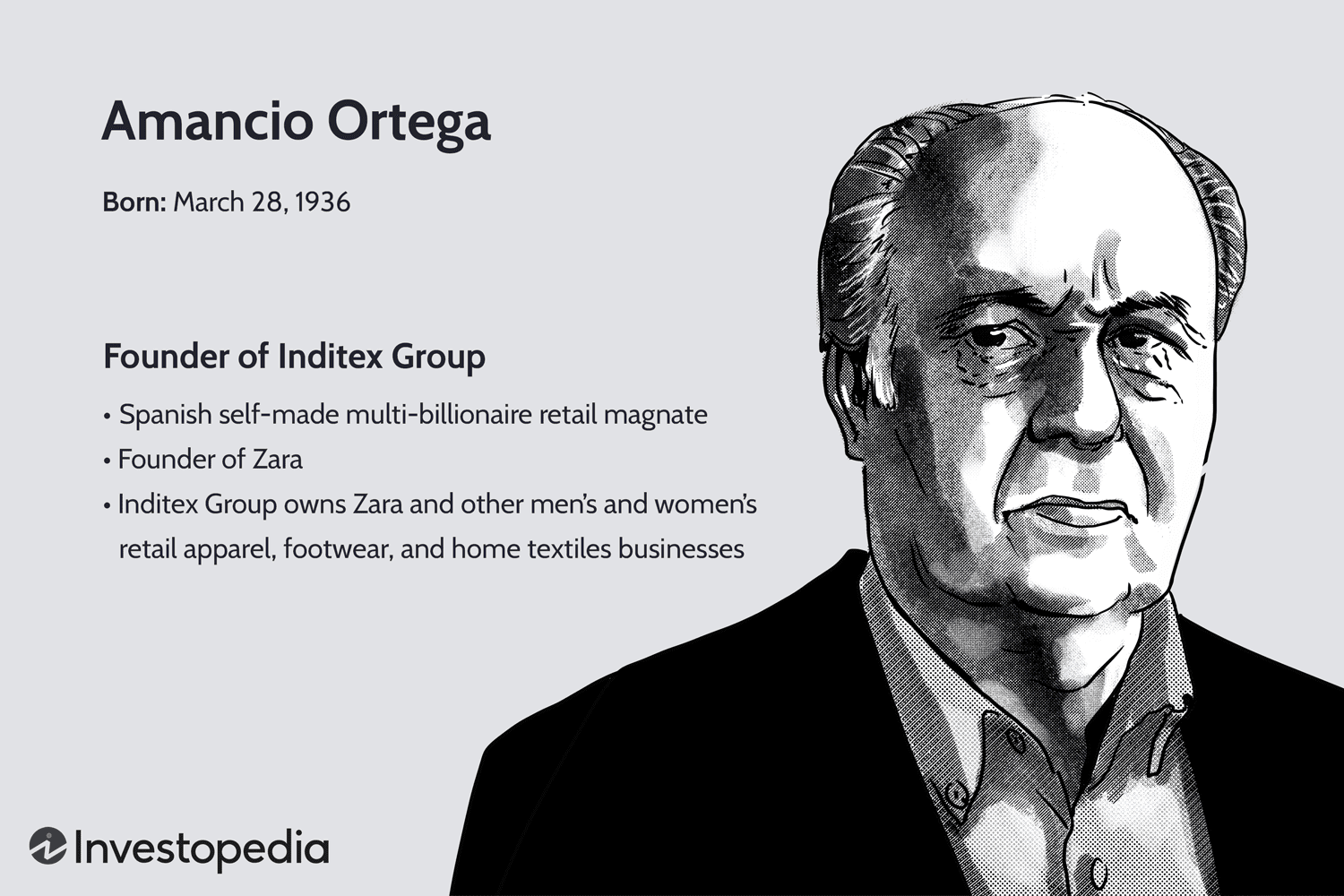 Amancio Ortega 2025: Zara Founder & Spain's Wealthiest with $91.5B Fortune
