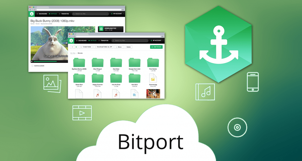Bitport.io — удобный облачный торрент-клиент для доступа к контенту с любого устройства