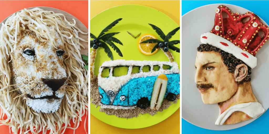 Удивительные съедобные картины, которые вдохновят ваших детей полюбить домашнюю еду