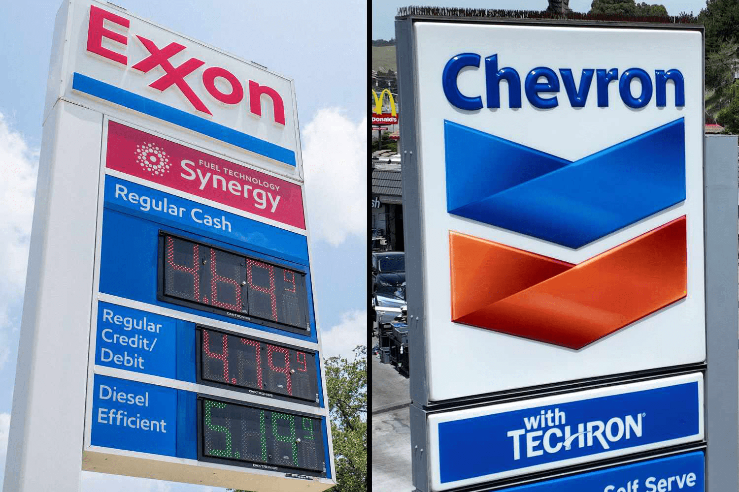 Почему прибыль ExxonMobil и Chevron снизилась несмотря на рост цен на нефть
