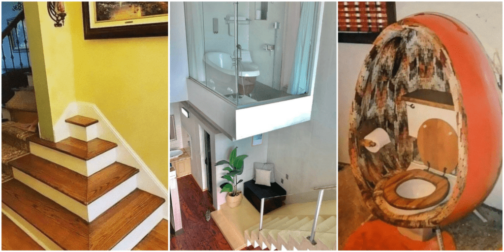 Невероятные примеры домашнего дизайна, которые удивляют и шокируют