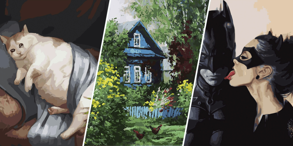 Лучшие картины по номерам для вдохновения и творчества