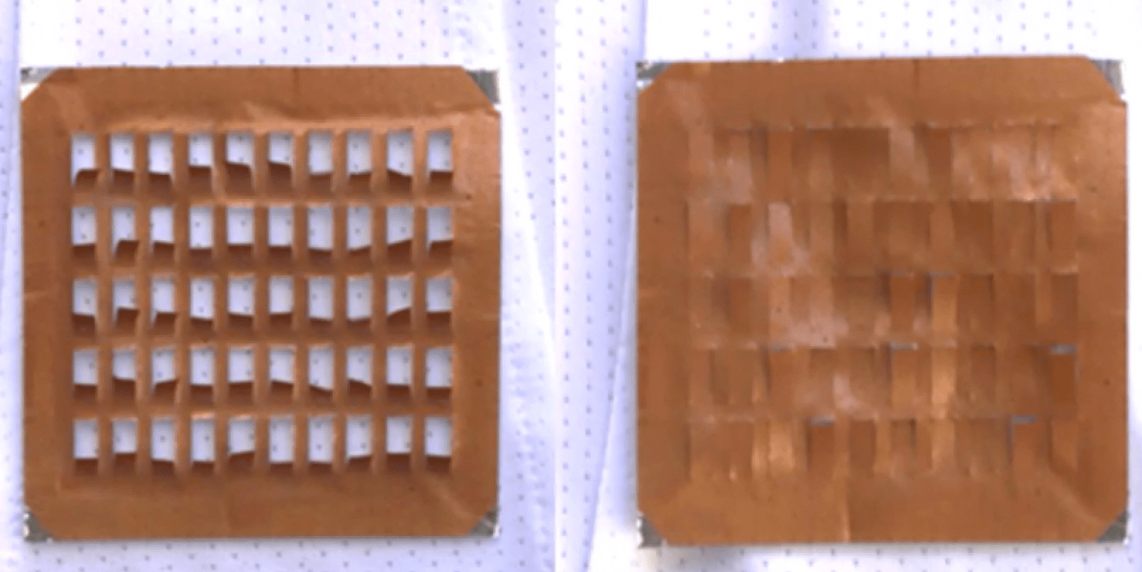 Инновационная ткань с реагирующими на пот отверстиями