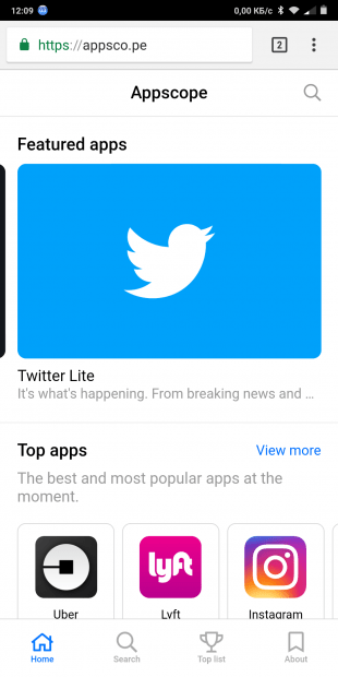 Appscope: Twitter Appscope: Twitter