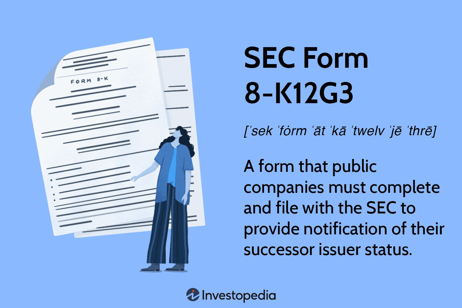 Что такое форма SEC 8-K12G3 и зачем она нужна?