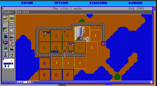 SimCity DOS SimCity DOS
