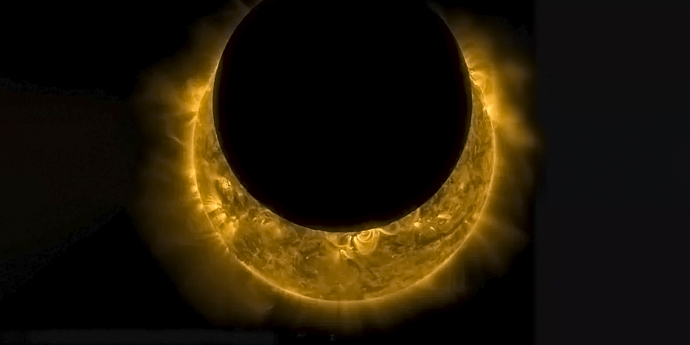 NASAning kosmik kuzatuv observatoriyasi Yerda ko‘rinmaydigan quyosh tutilishini namoyish etdi