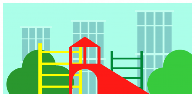 Современный дом: двор