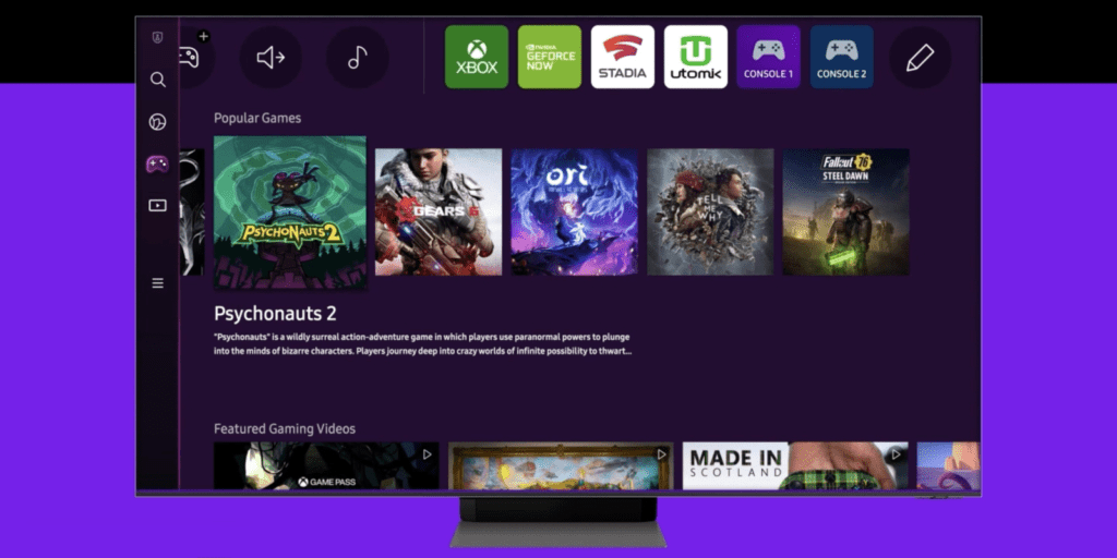 Новый игровой центр Samsung: все игры в одном месте на вашем Smart TV