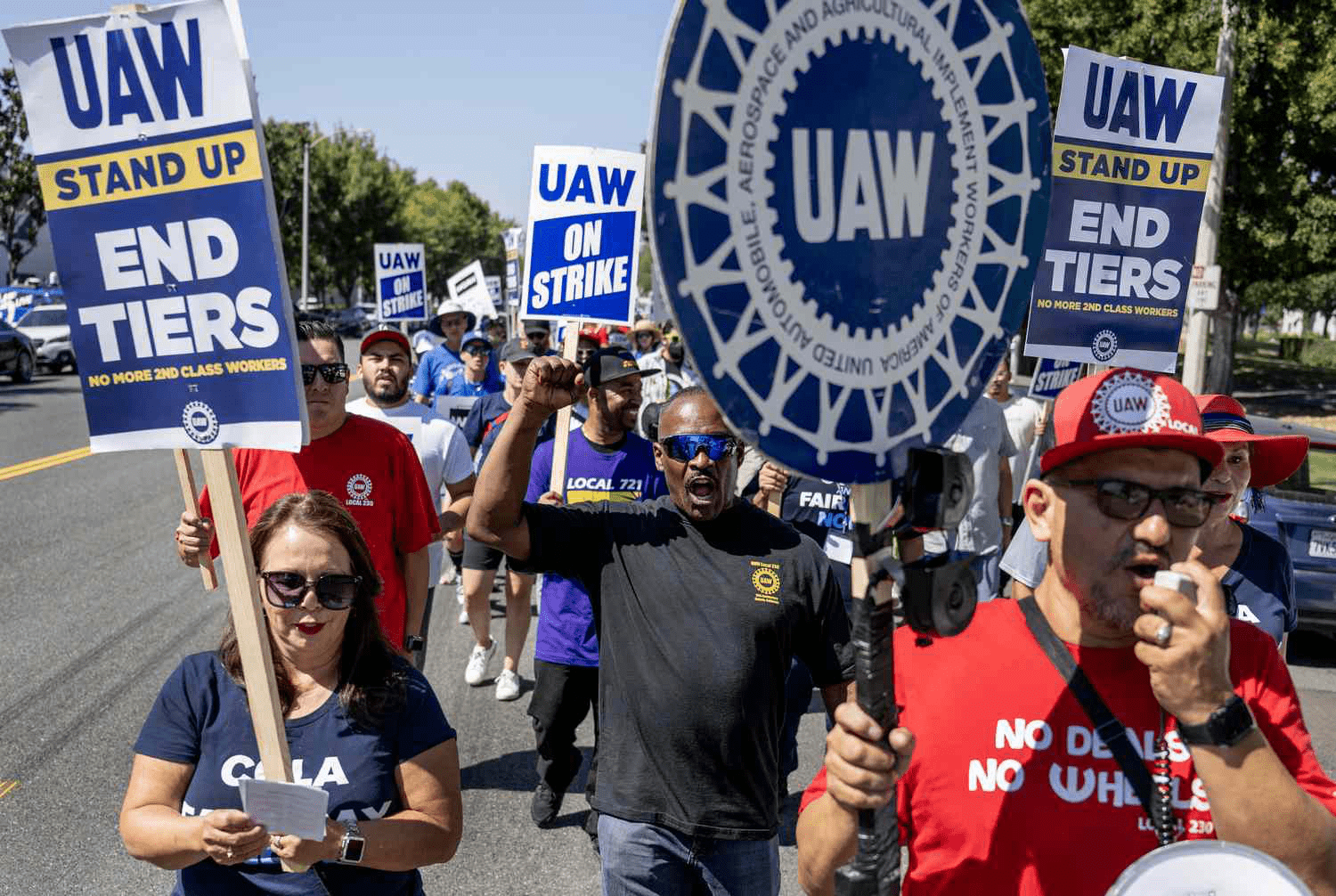 UAW Strike Escalates in 2025: Over 7,000 Workers Halt GM and Ford Operations, Stellantis Progress Noted