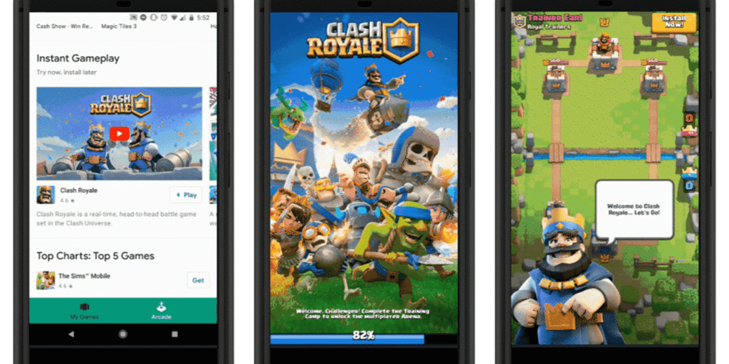 Android foydalanuvchilari uchun o'yinlarni yuklamasdan sinab ko'rish imkoniyati