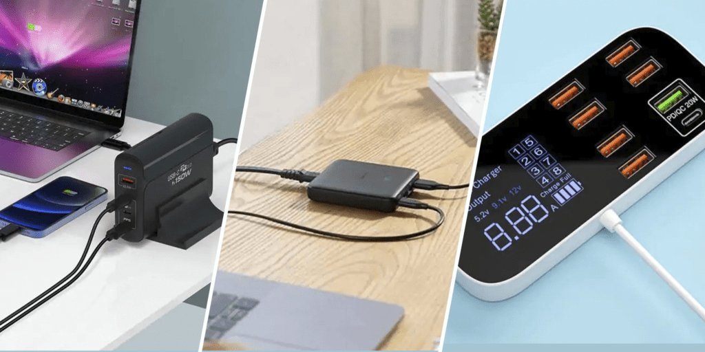 Eng yaxshi USB hub-lar: Uyda va avtomobilda gadjetlarni quvvatlantiring