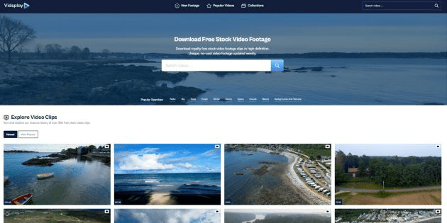 Бесплатные видеостоки: VidsPlay Бесплатные видеостоки: VidsPlay