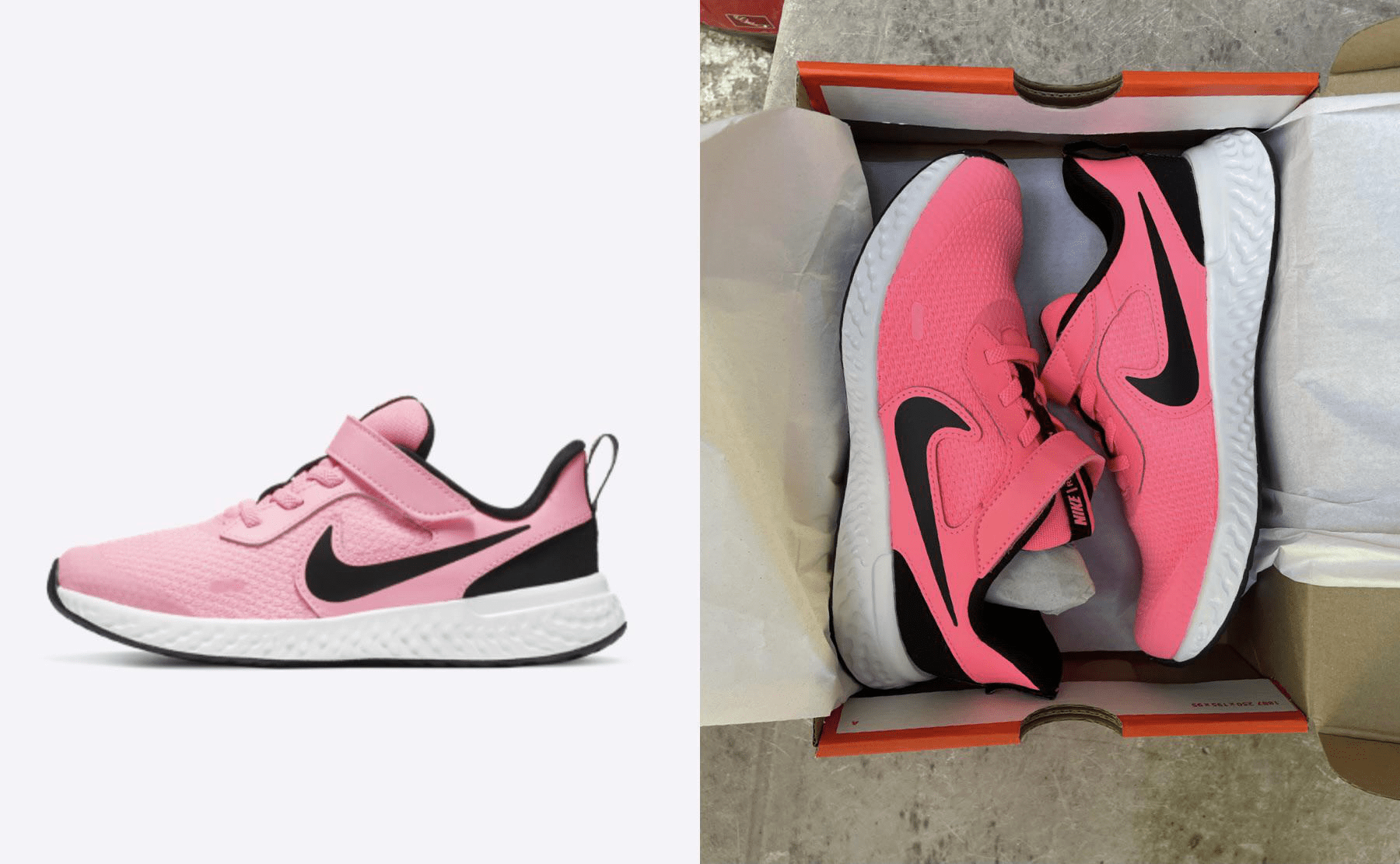 Неожиданный цвет кроссовок