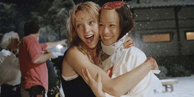 За кадром 'Убить Билла'