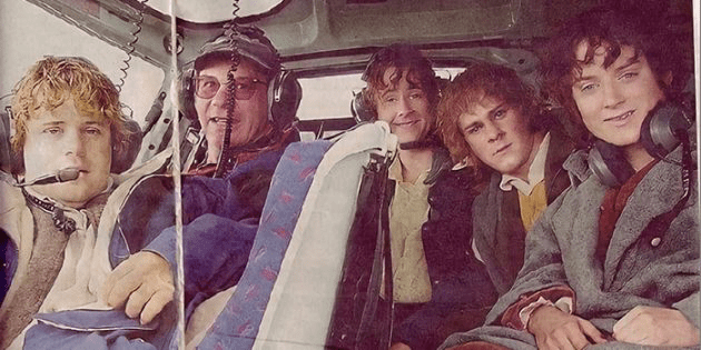 За кадром 'Властелина колец'