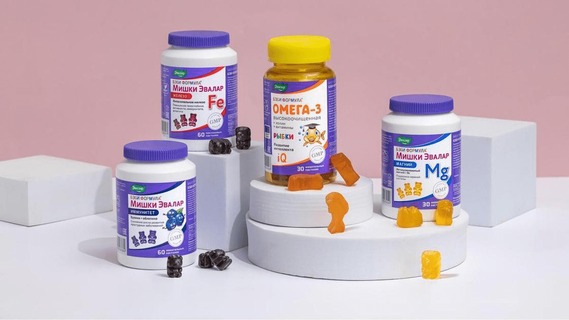 Почему родители выбирают витамины «Мишки Эвалар» для своих детей