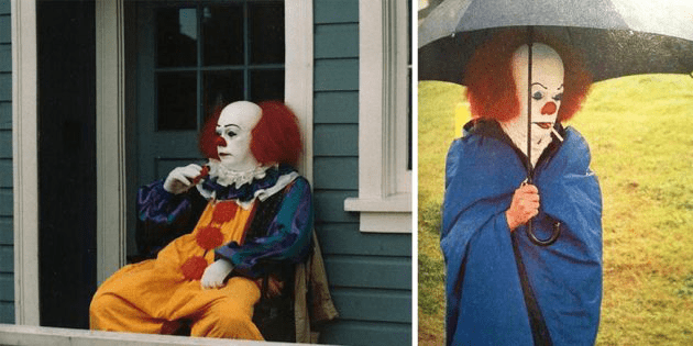 За кадром фильма 'Оно'