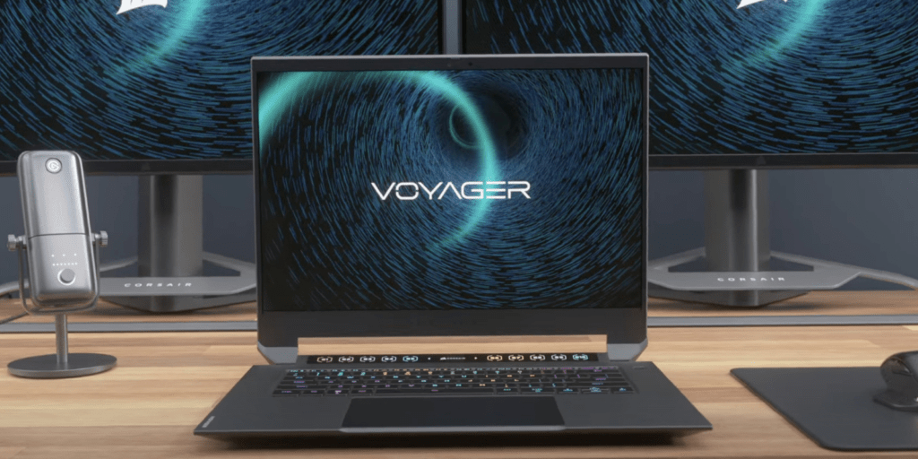 Corsair представила инновационный игровой ноутбук с уникальной сенсорной панелью для стримеров