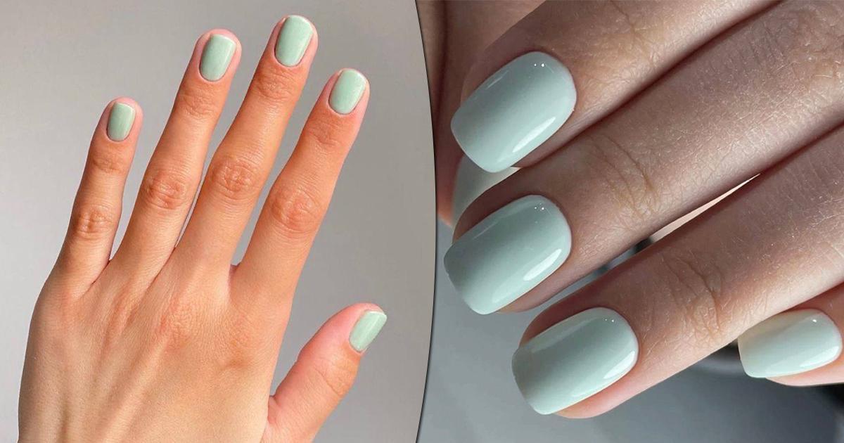 Нежный мятный маникюр — свежесть и воспоминания в каждом оттенке