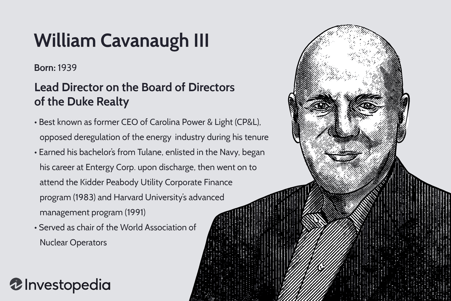 William Cavanaugh III: Former Duke Realty Director & Energy Leader - 2025 Insights & Career Highlights