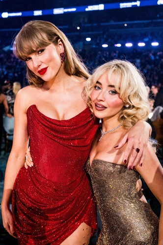 Taylor Swift and Sabrina Carpenter