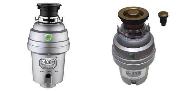 Food Waste Disposer: ZorG Sanitary ZR-38D