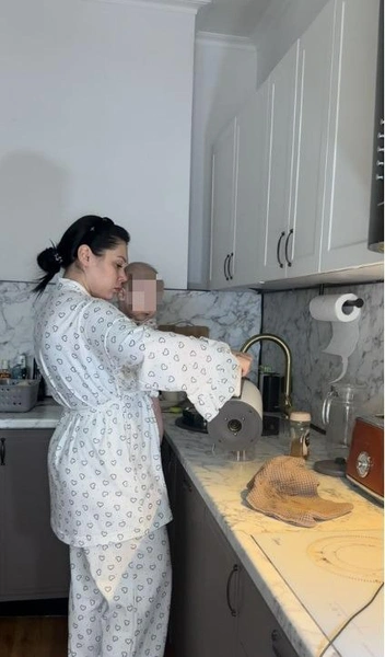 Анна с сыном