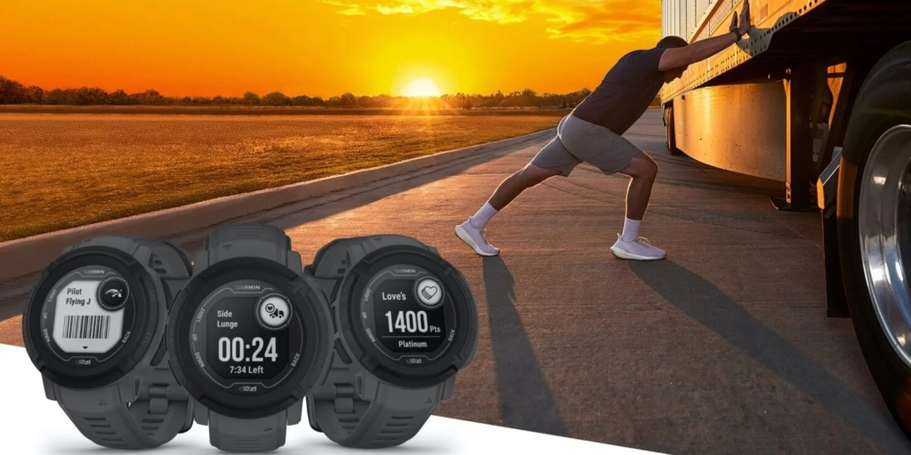 Garmin Instinct 2 Dezl Edition — идеальные умные часы для водителей-дальнобойщиков