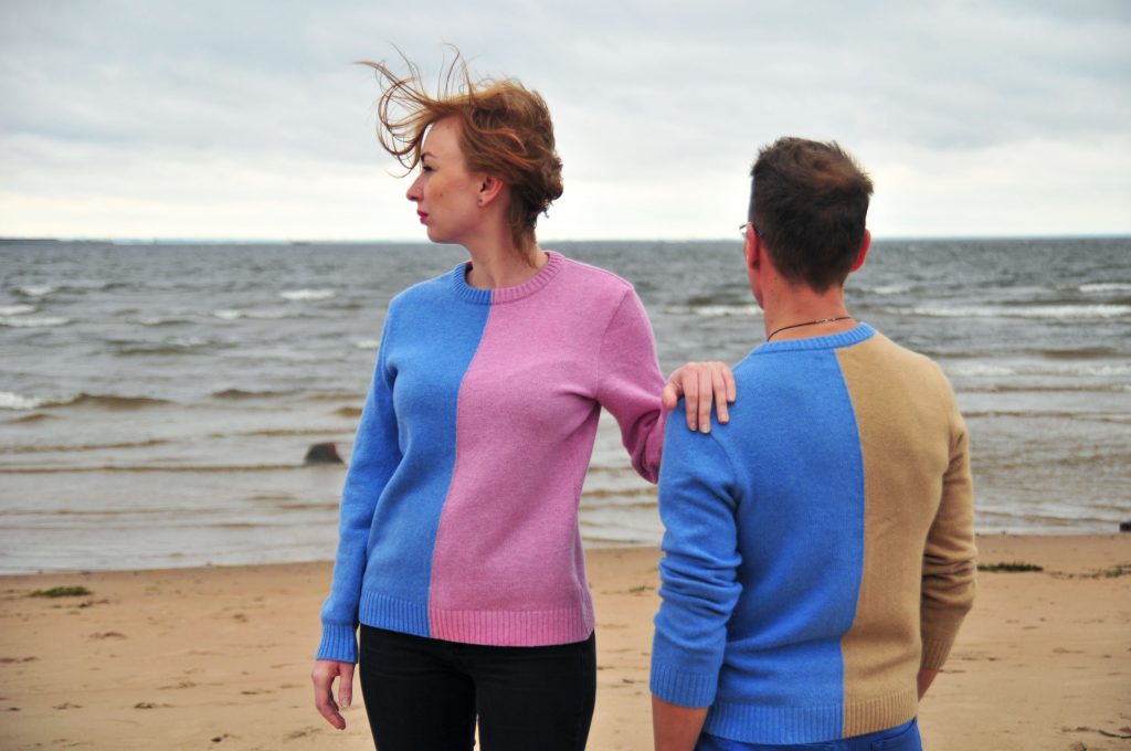 Процесс создания свитера в конструкторе