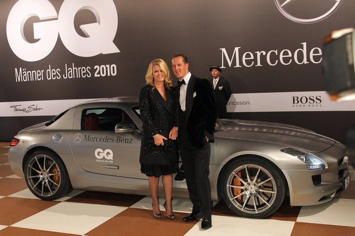 Corinna and Michael Schumacher