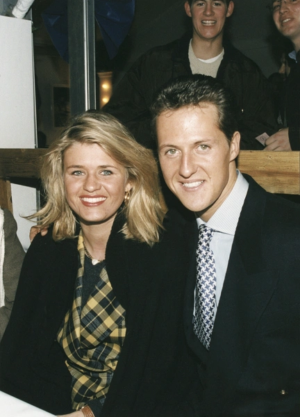 Corinna and Michael Schumacher