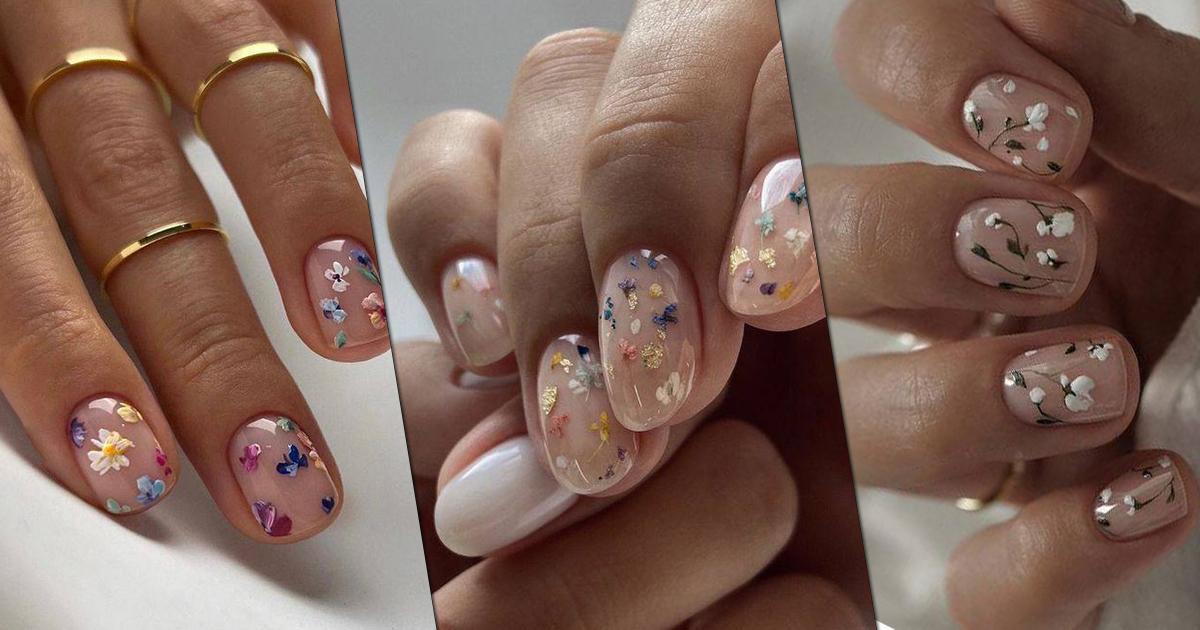 Цветочный маникюр — вдохновение природы на ваших ногтях