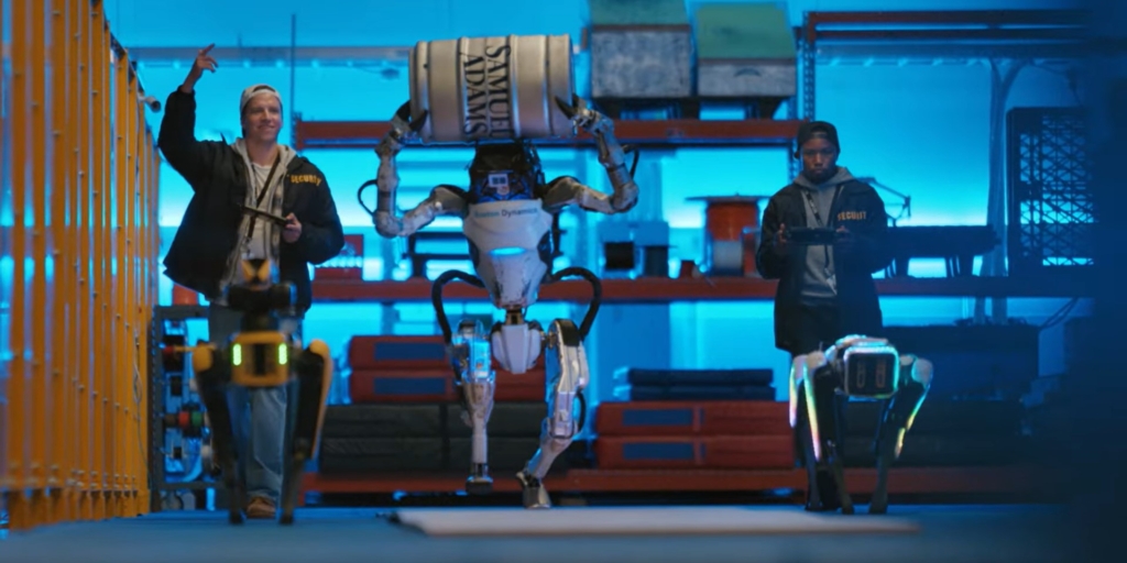 Boston Dynamics robotlari bilan ajoyib pivo reklama sarguzashtlari