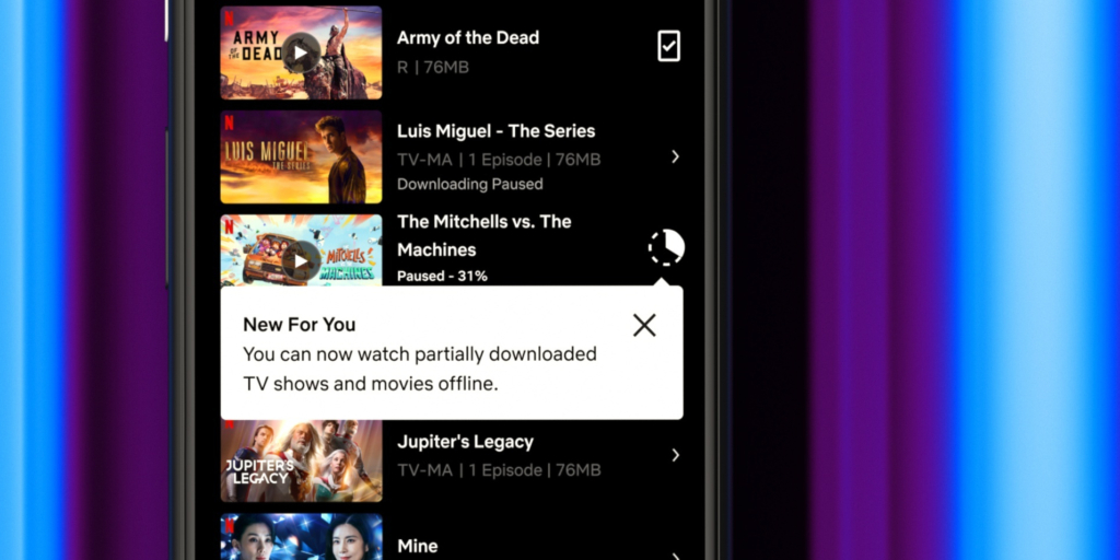 Watch Partially Downloaded Netflix Movies and Series Offline Effortlessly