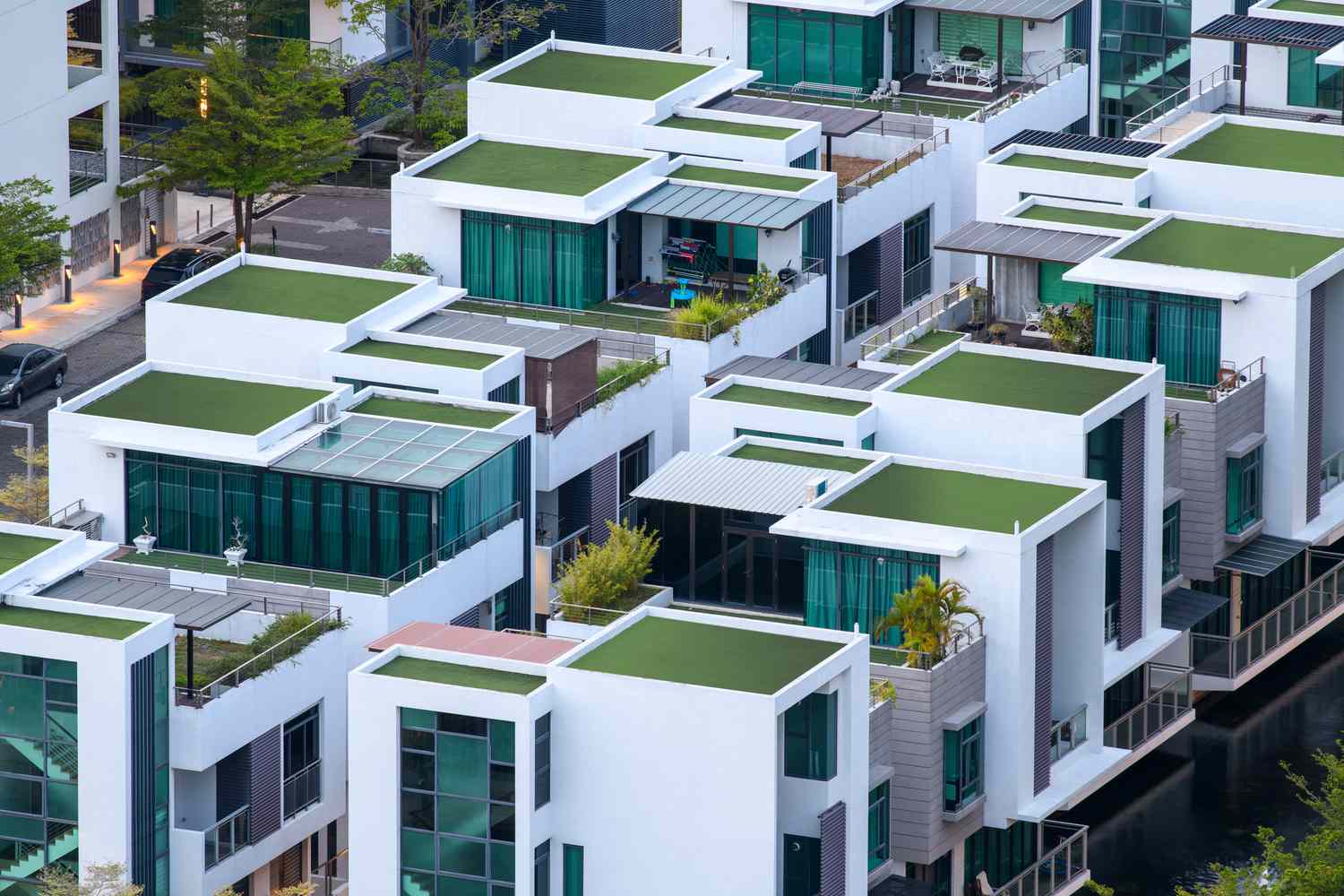 Современный жилой район Пенанга