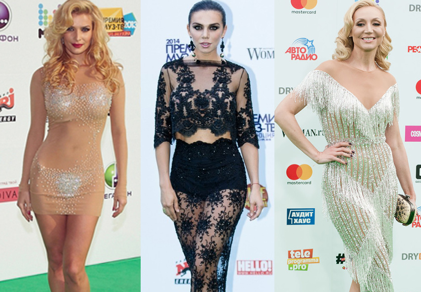Daring and Stunning Looks from the MUZ-TV Awards Through the Years