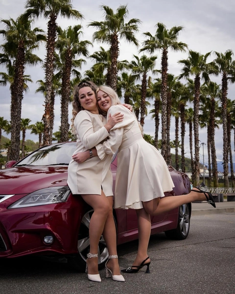 Alla Kolegov and Yulia Becker