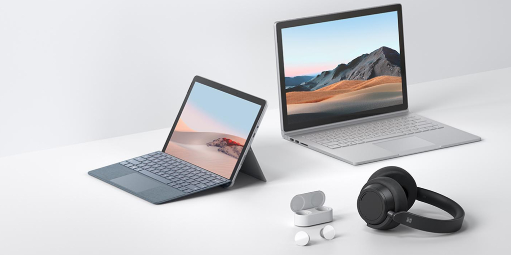 Discover Microsoft's Latest Surface Innovations: Sleek Tablet, Versatile Laptop & Advanced Wireless Headphones