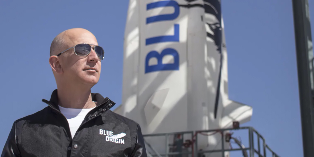 Джефф Безос готов отправиться в космос на корабле Blue Origin