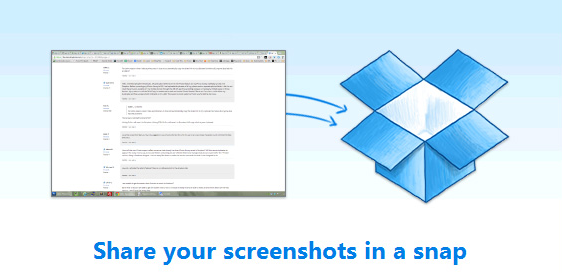 Dropbox: инновационный способ мгновенного обмена скриншотами