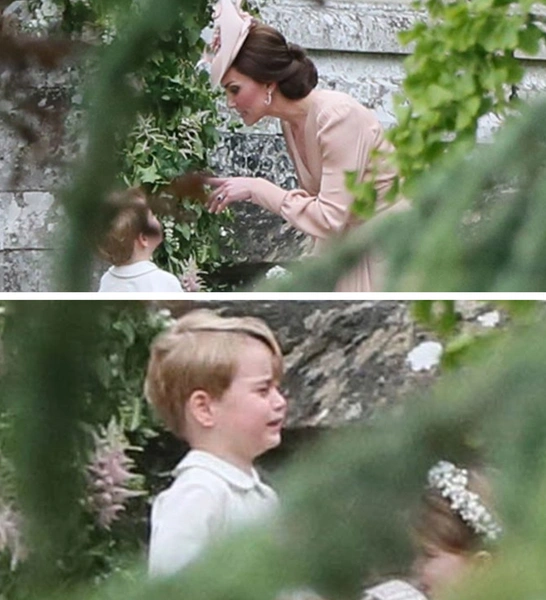 Kichkina Djordjning kayfiyati buzilgan