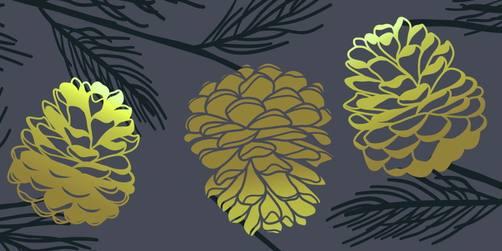 14 Creative Ways to Draw a Beautiful Pinecone