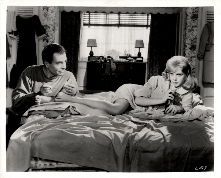 Stanley Kubrick rejissyori tomonidan suratga olingan “Lolita” filmidan kadr